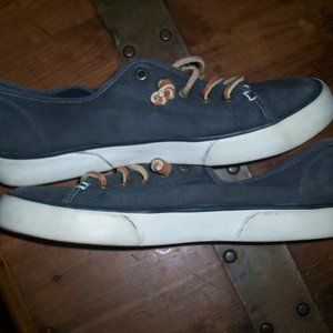 Sperry Pier View Slip On Womens Blue Sneakers Casual Shoes Size 6.5 - Canvas